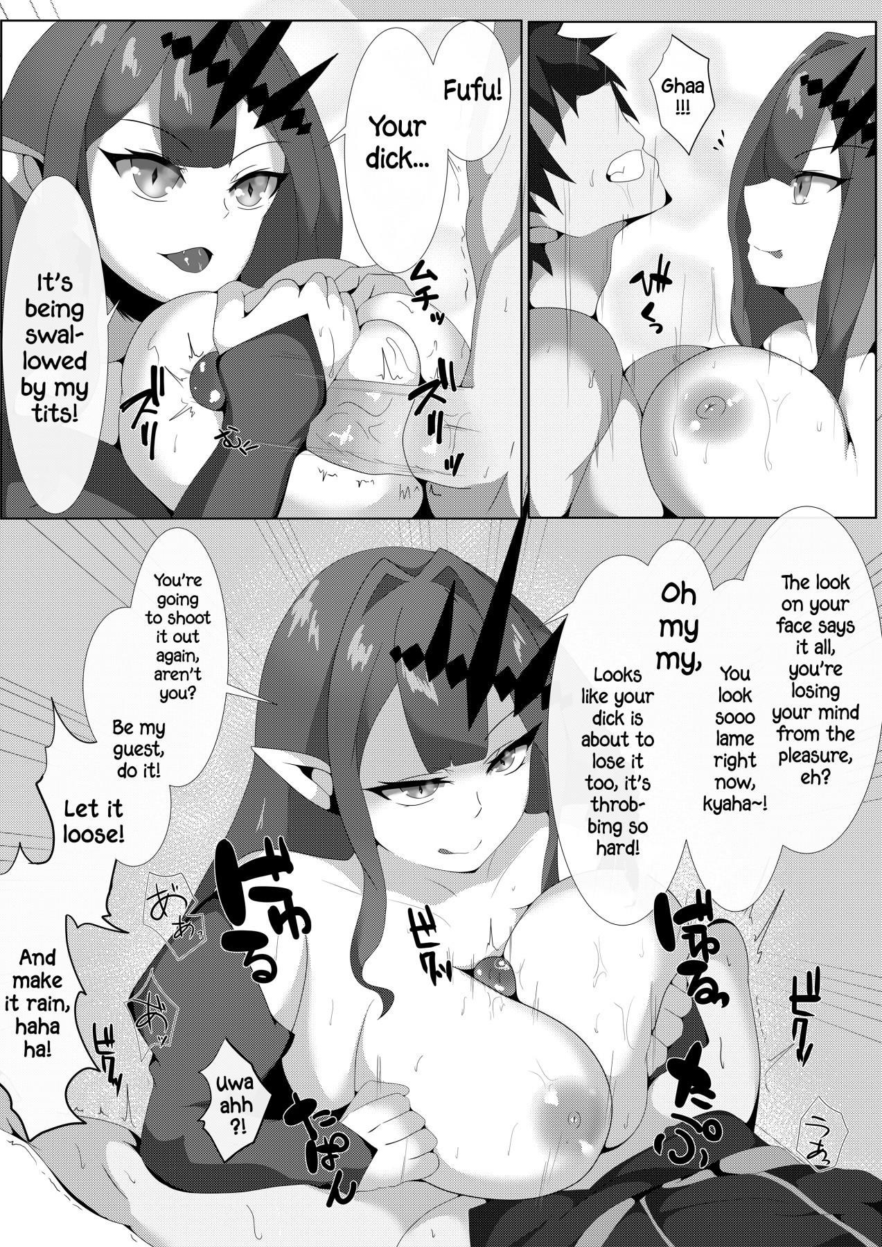 Hentai Manga Comic-Fairy Knight and Insatiable Master-Read-8